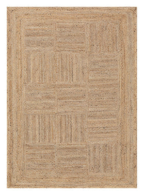 Tappeto in juta - 200 x 140 cm - naturale