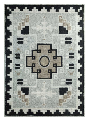 Tappeto di lana - 300 x 240 cm - grigio