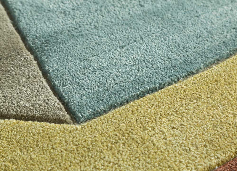 Tappeto di lana - 240 x 170 cm - oro