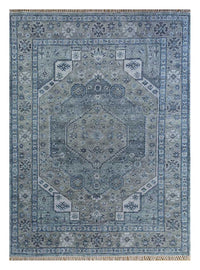 Tappeto di lana - 300 x 200 cm - blu scuro
