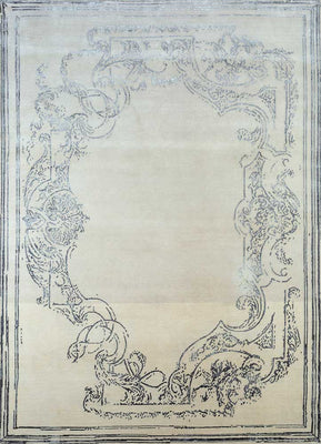 Tappeto di lana - 300 x 240 cm - crema