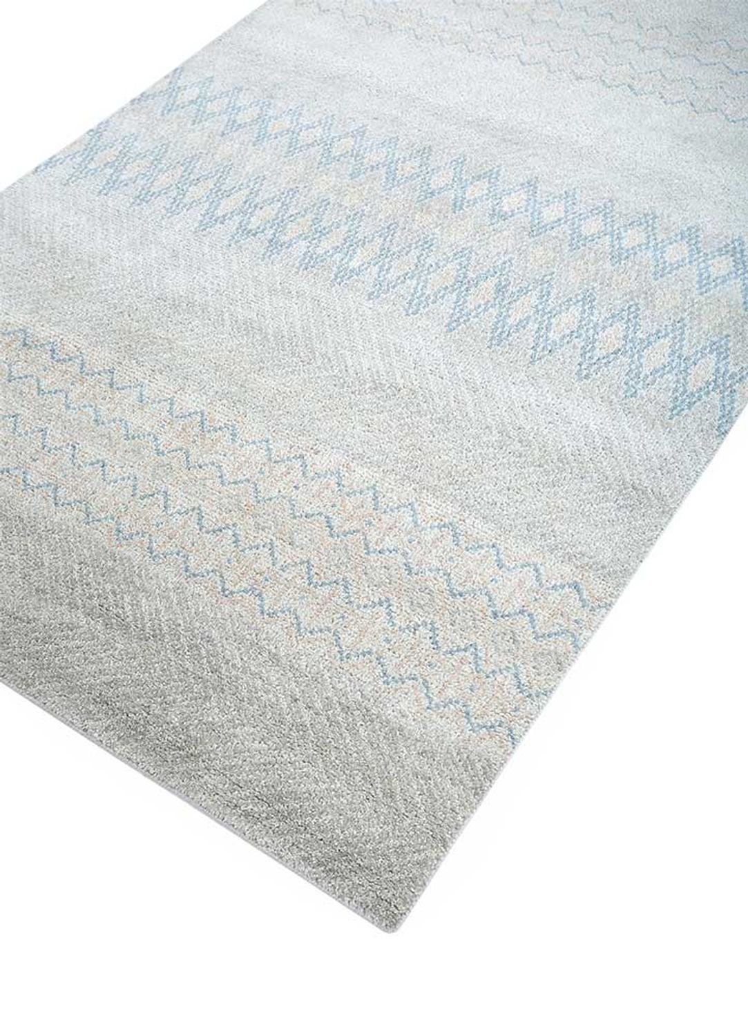 Tappeto di lana - 240 x 150 cm - grigio chiaro