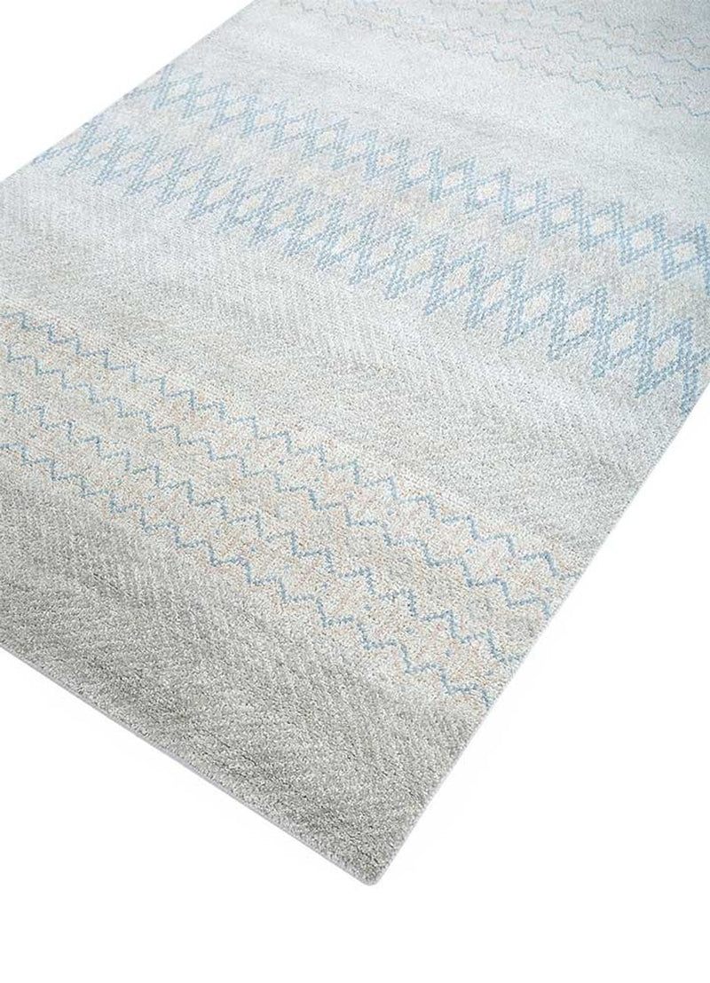 Tappeto di lana - 240 x 150 cm - grigio chiaro