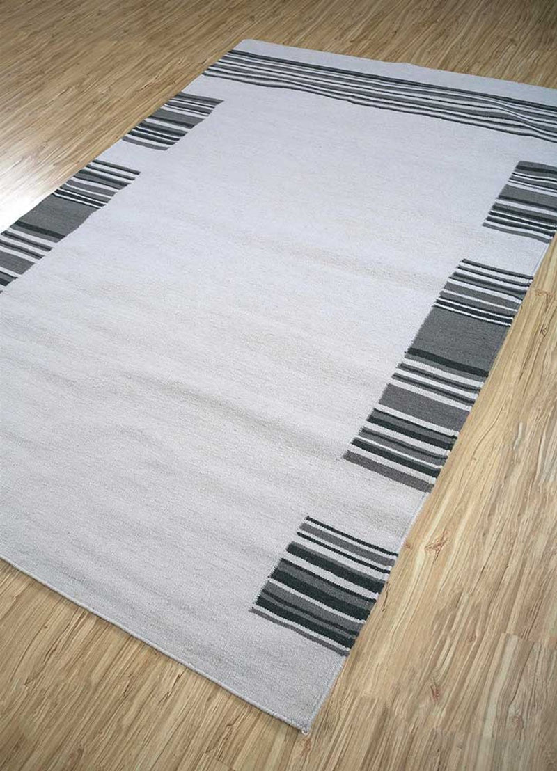 Tappeto di lana - 240 x 150 cm - grigio chiaro