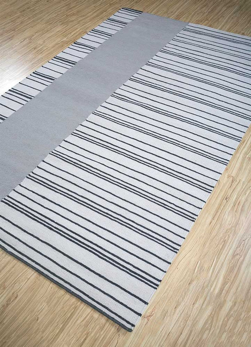 Tappeto di lana - 240 x 150 cm - grigio chiaro