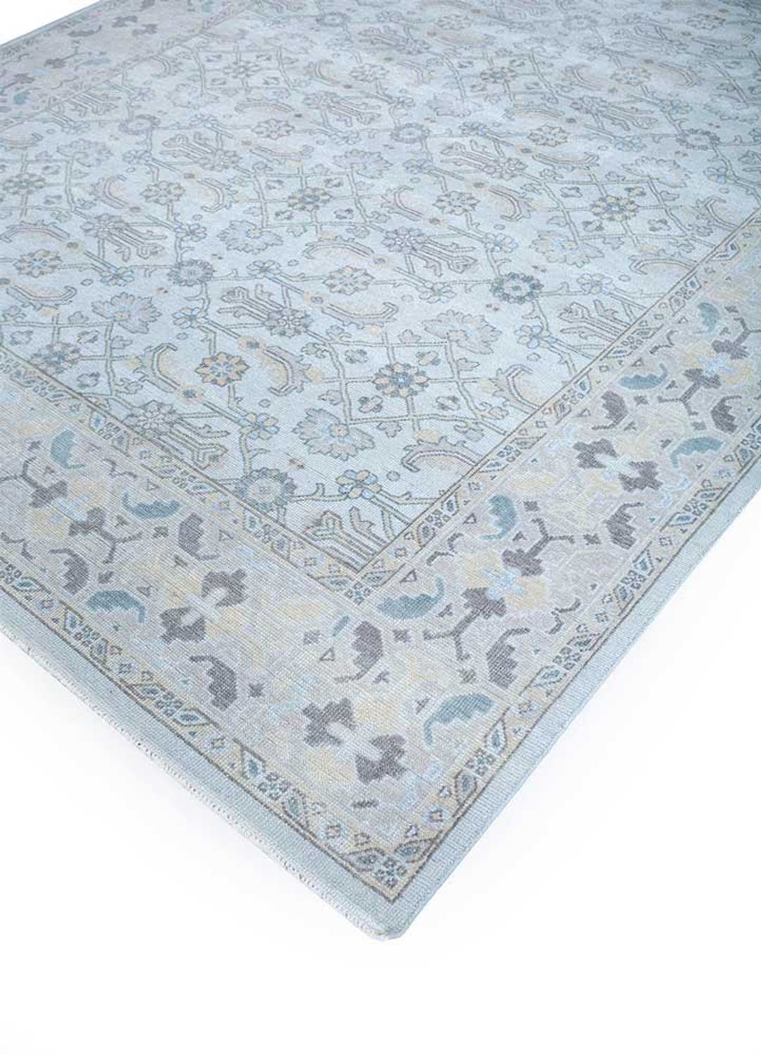 Tappeto di lana - 300 x 240 cm - grigio chiaro