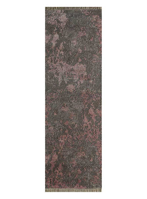 Tappeto corsia Tappeto di lana - 240 x 75 cm - grigio