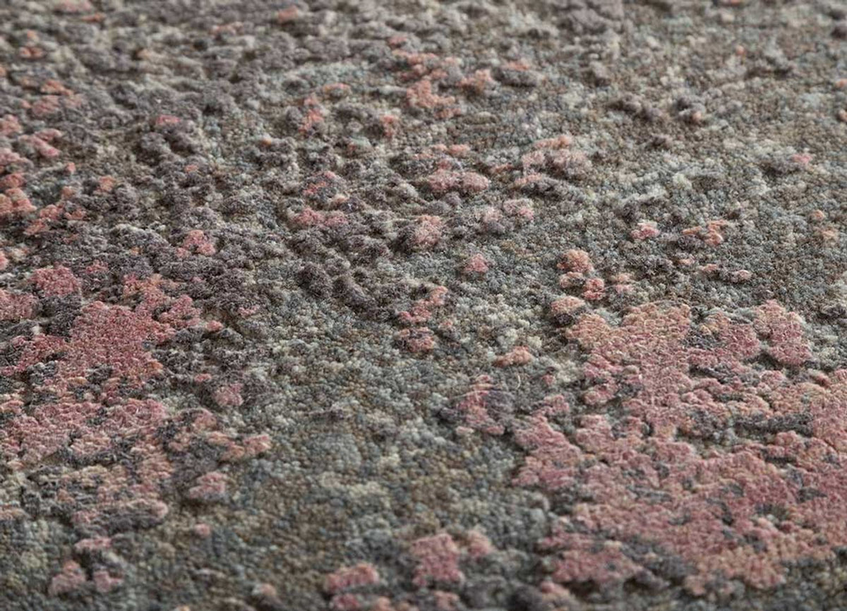 Tappeto corsia Tappeto di lana - 240 x 75 cm - grigio