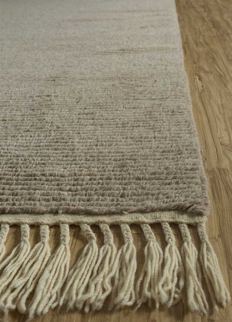 Tappeto di lana - 300 x 240 cm - beige