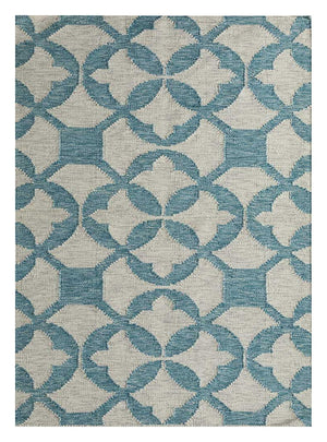 Tappeto di lana - 300 x 240 cm - turchese