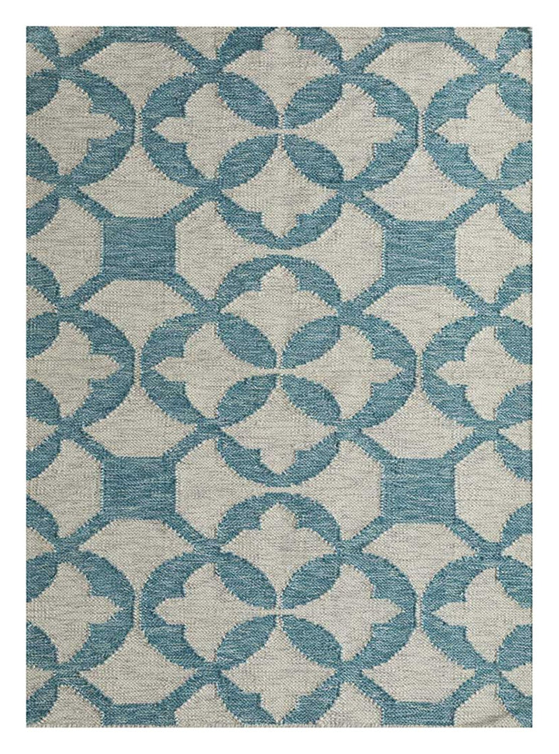 Tappeto di lana - 300 x 240 cm - turchese