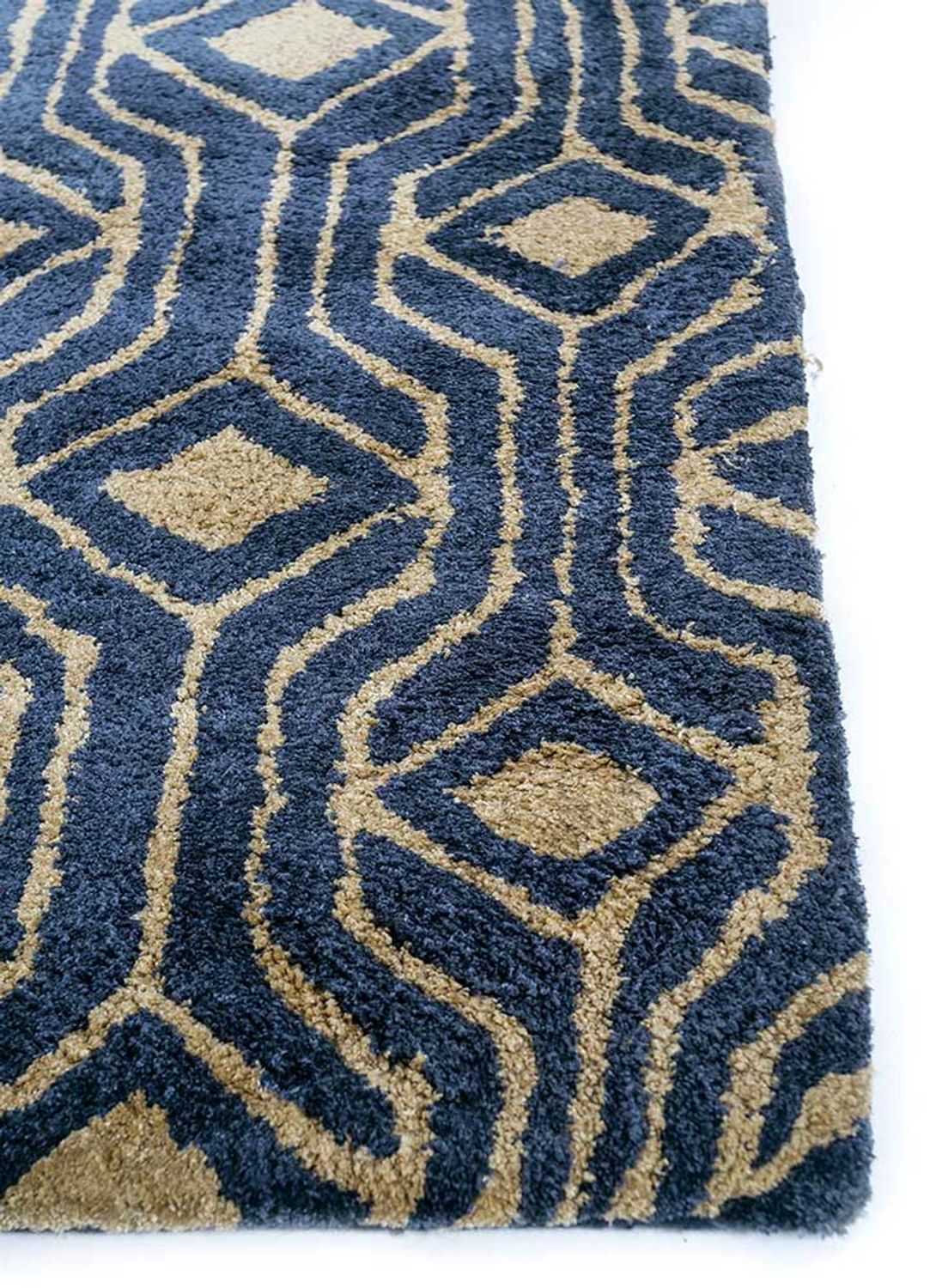 Tappeto - 240 x 150 cm - blu scuro