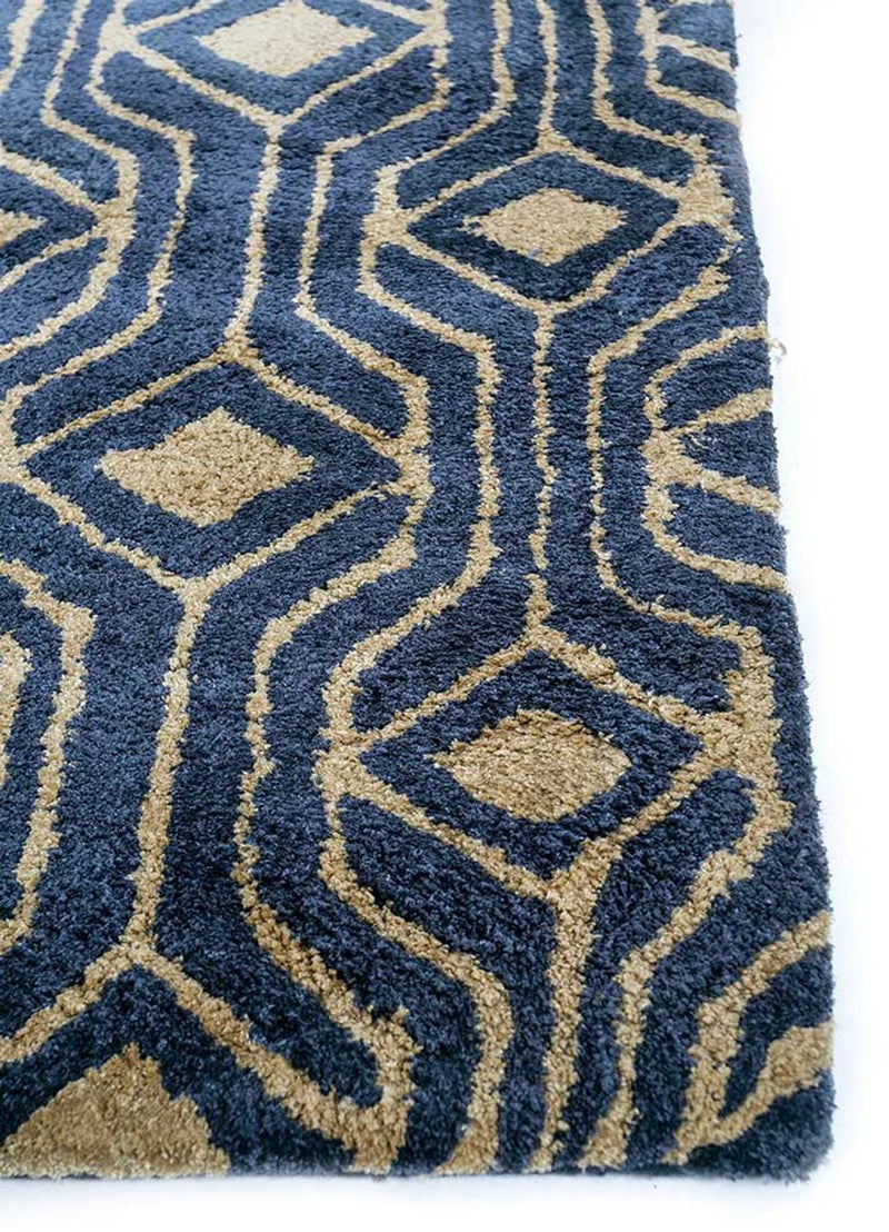 Tappeto - 240 x 150 cm - blu scuro