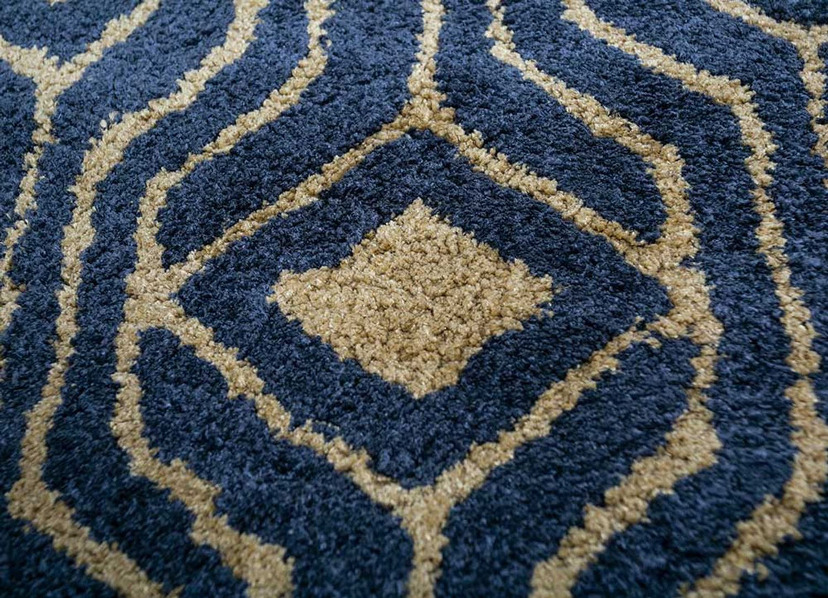 Tappeto - 240 x 150 cm - blu scuro