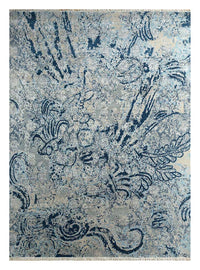 Tappeto di lana - 300 x 240 cm - blu