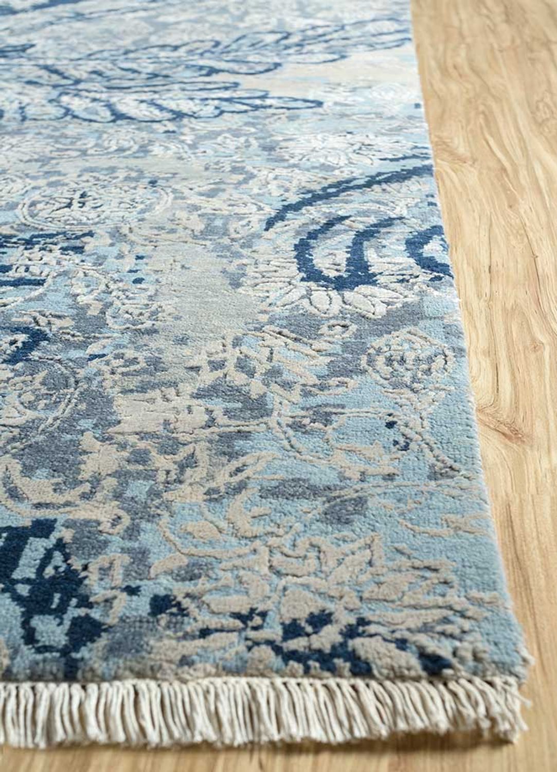 Tappeto di lana - 300 x 240 cm - blu