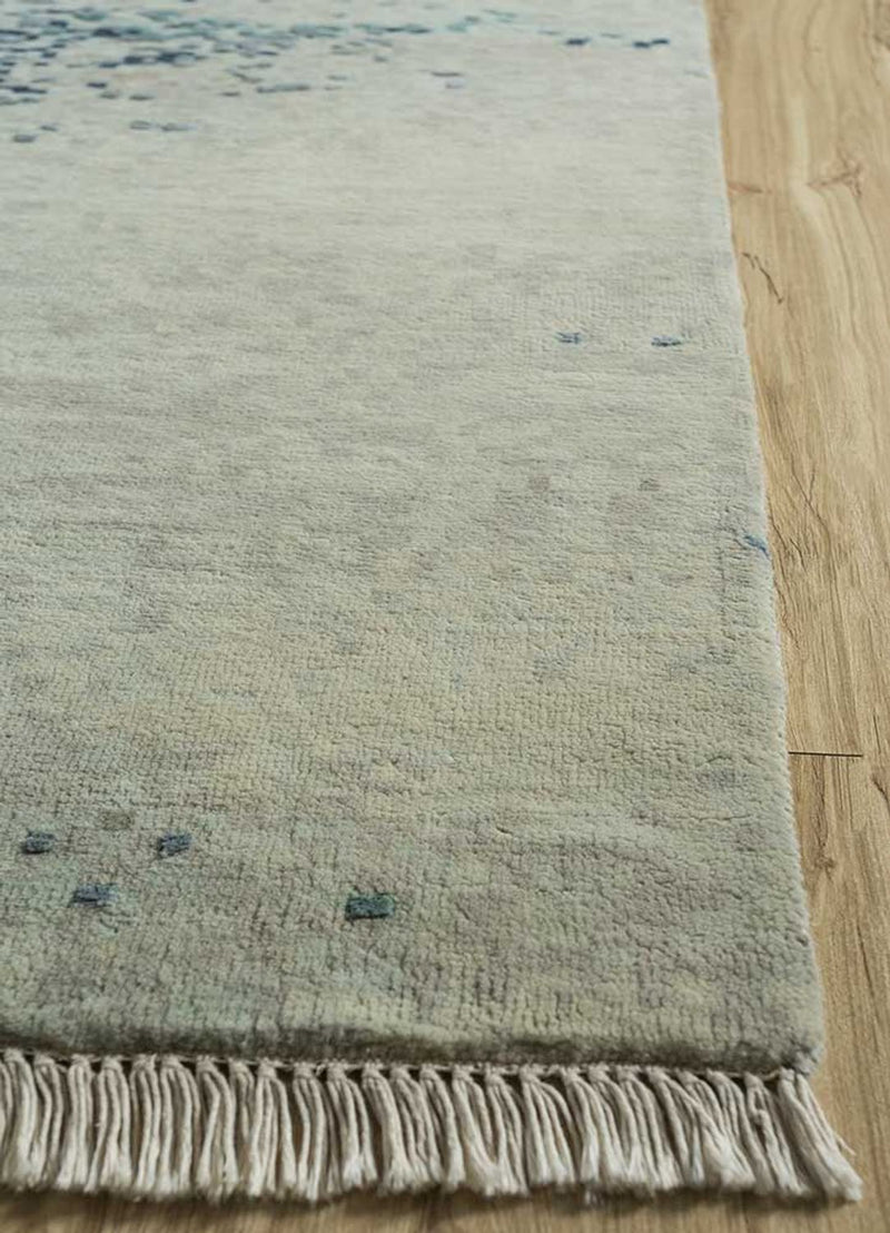 Tappeto di lana - 300 x 240 cm - blu