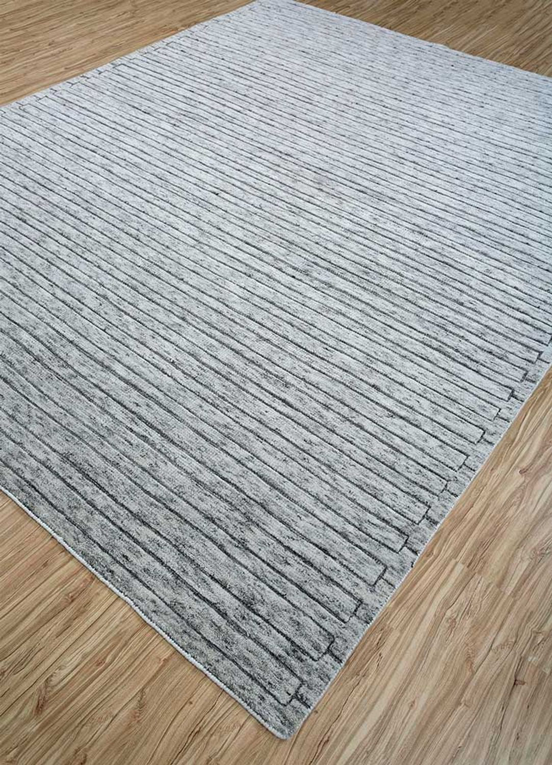 Tappeto di lana - 300 x 240 cm - grigio