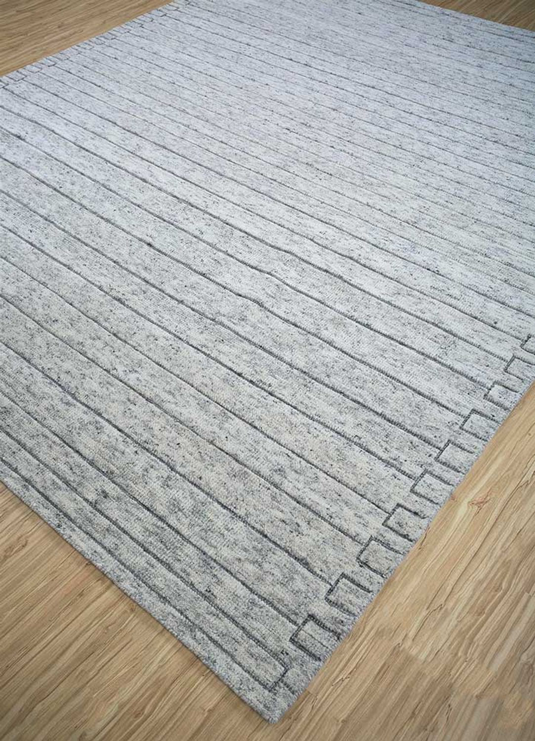 Tappeto di lana - 300 x 240 cm - grigio