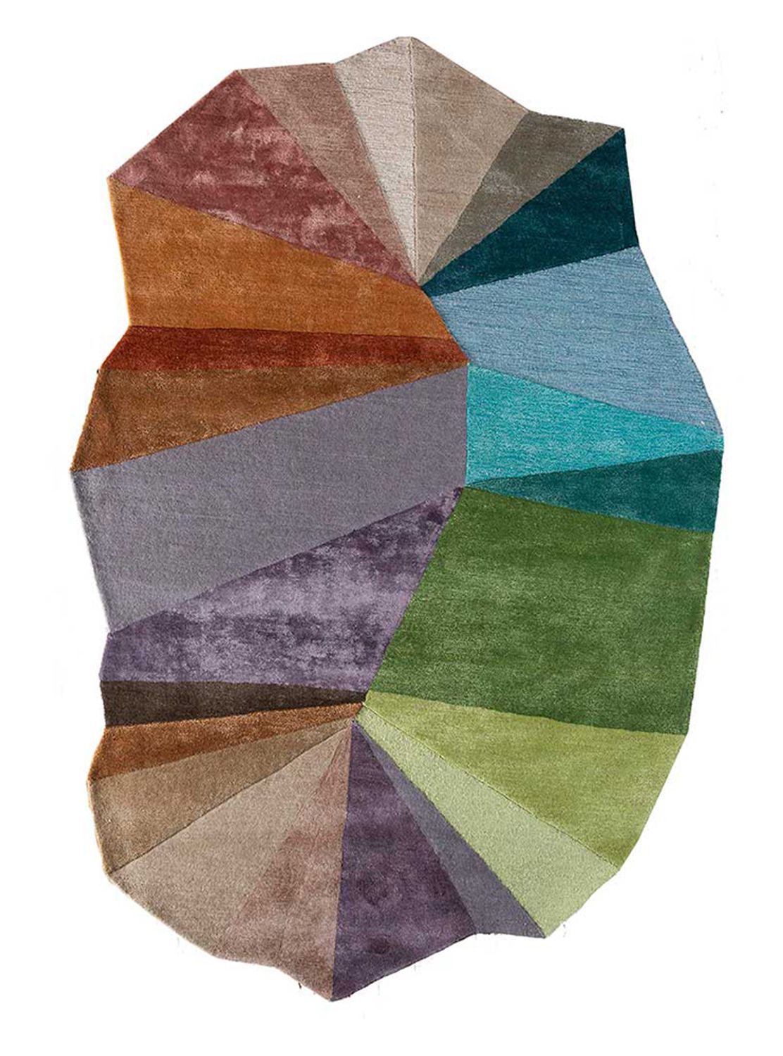 Tappeto di lana - Harlan - forma speciale