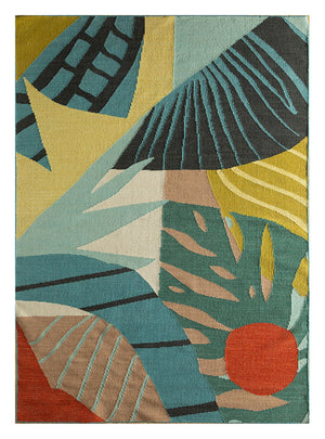 Tappeto di lana - 270 x 180 cm - multicolore