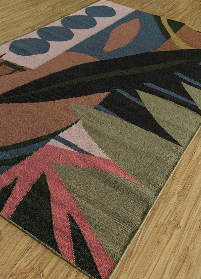 Tappeto di lana - 270 x 180 cm - multicolore
