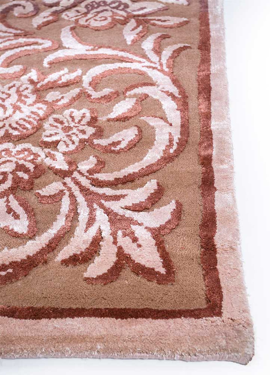 Tappeto di lana - 300 x 240 cm - rosso chiaro