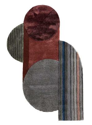 Tappeto di lana - Jolanda - forma speciale