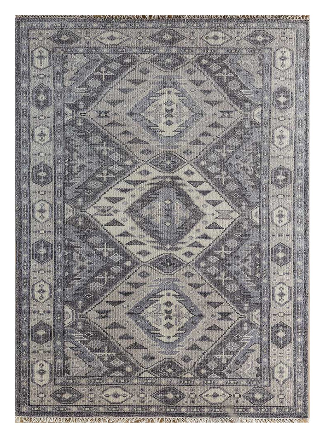 Tappeto di lana - 300 x 200 cm - grigio chiaro
