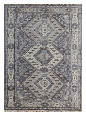 Tappeto di lana - 300 x 200 cm - grigio chiaro