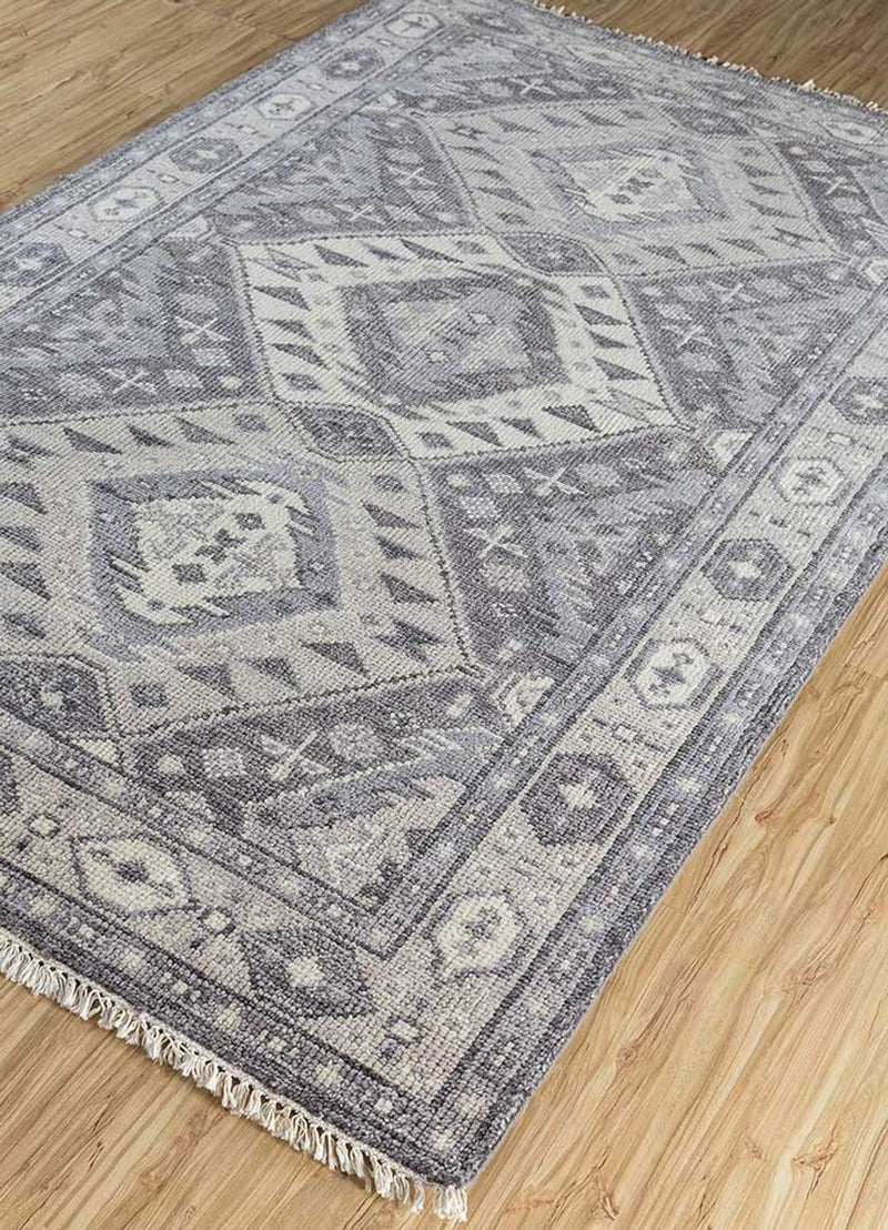 Tappeto di lana - 300 x 200 cm - grigio chiaro