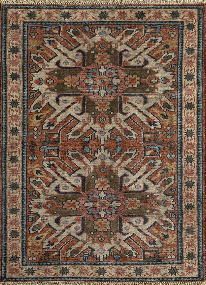 Tappeto di lana - 300 x 200 cm - arancione