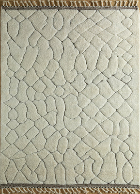 Tappeto di lana - 300 x 200 cm - crema