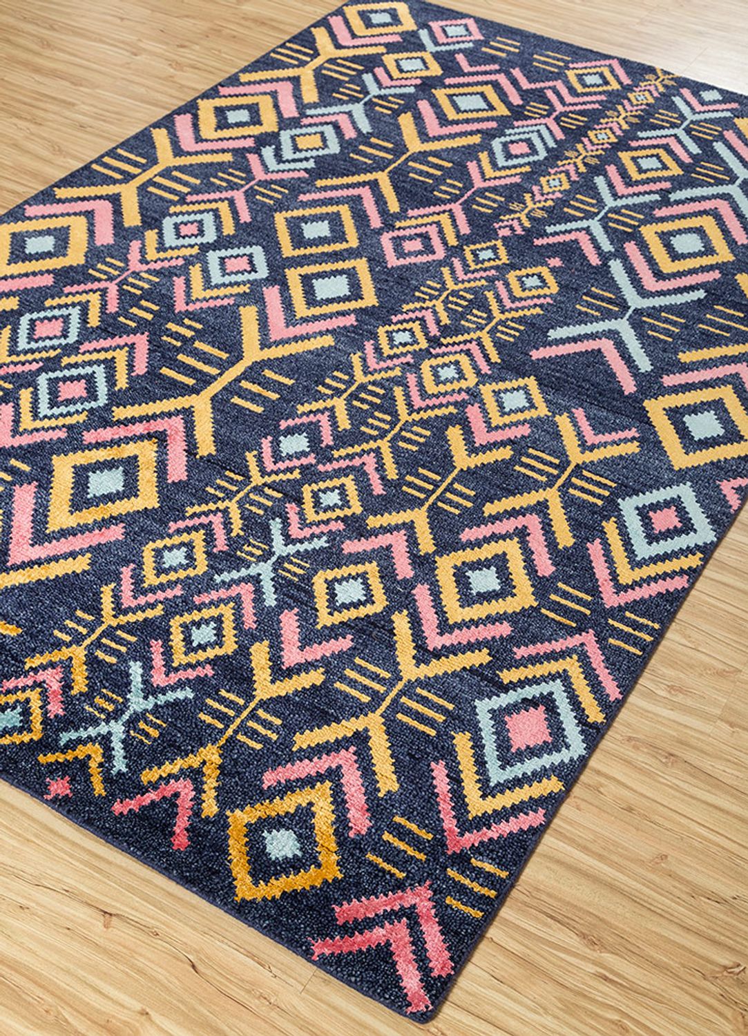 Tappeto di lana - 300 x 200 cm - blu