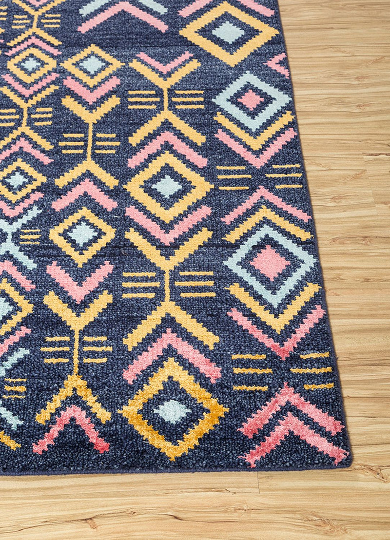 Tappeto di lana - 300 x 200 cm - blu