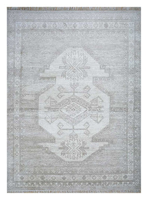 Tappeto di lana - 300 x 240 cm - grigio chiaro