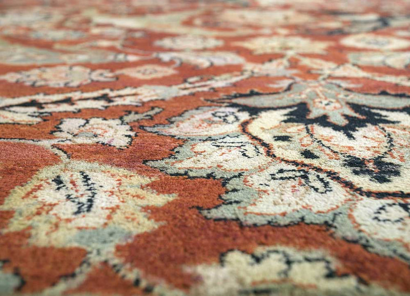 Tappeto di lana - 450 x 360 cm - arancione