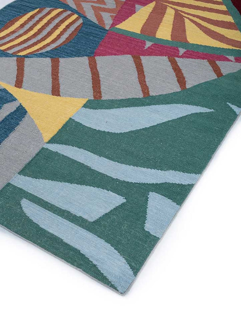 Tappeto di lana - 270 x 180 cm - multicolore