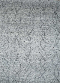 Tappeto di lana - 240 x 150 cm - grigio chiaro