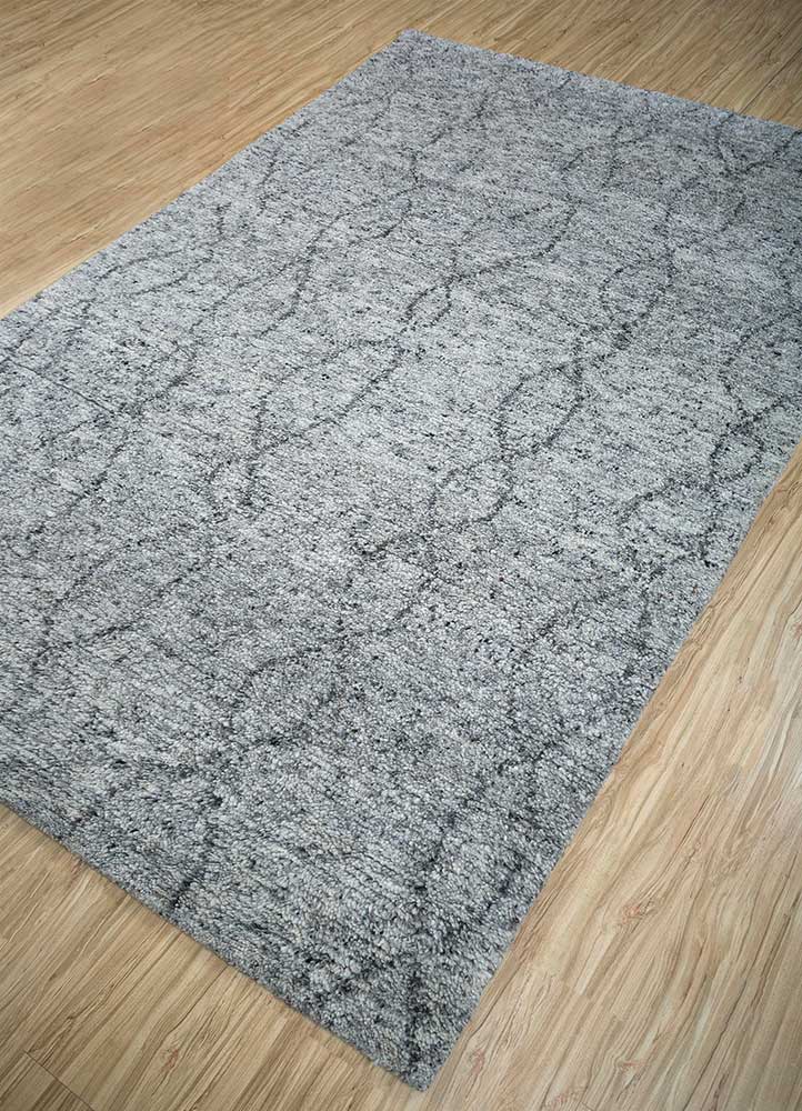 Tappeto di lana - 240 x 150 cm - grigio chiaro
