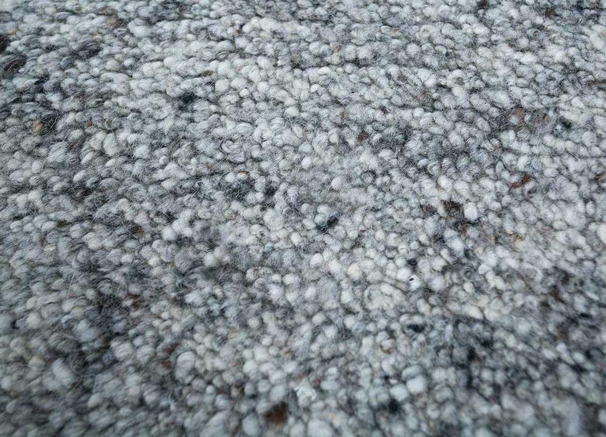 Tappeto di lana - 240 x 150 cm - grigio chiaro