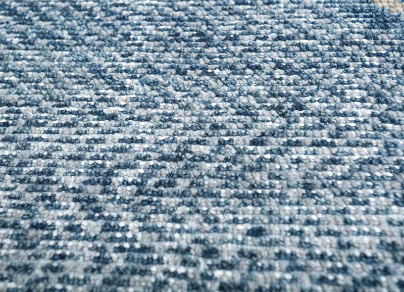 Tappeto di lana - 240 x 150 cm - blu scuro