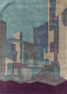 Tappeto di lana - 240 x 150 cm - multicolore