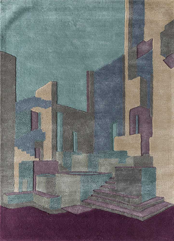 Tappeto di lana - 240 x 150 cm - multicolore