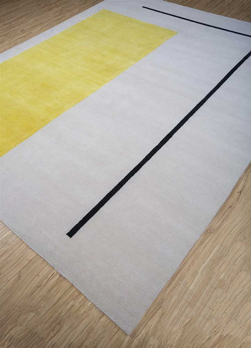 Tappeto di lana - 240 x 150 cm - grigio scuro
