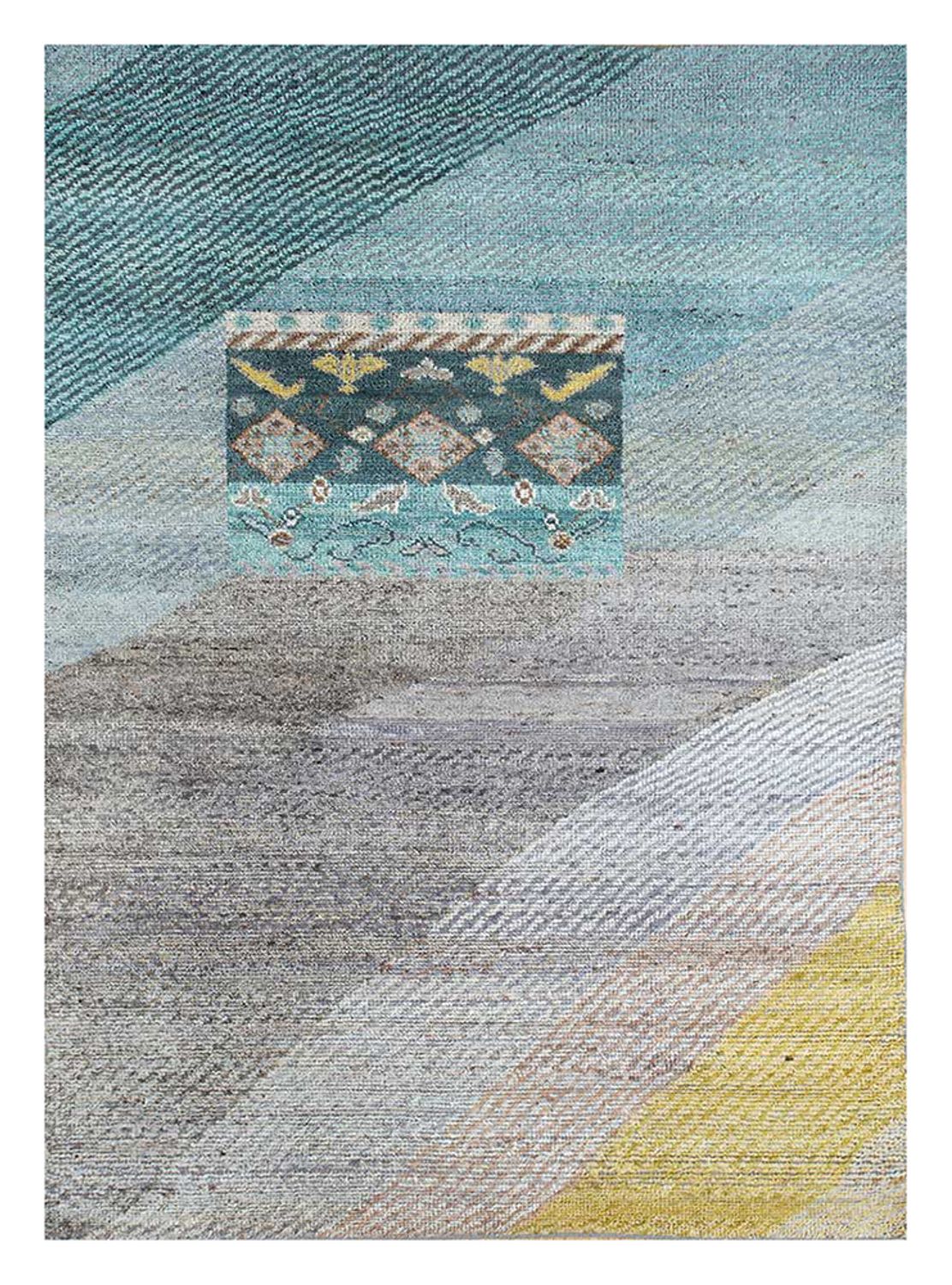 Tappeto di lana - 240 x 150 cm - multicolore