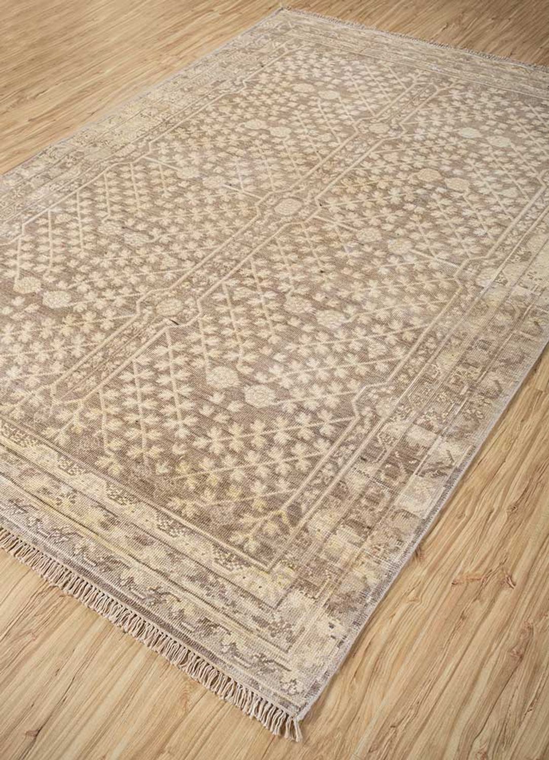 Tappeto di lana - 300 x 240 cm - beige scuro