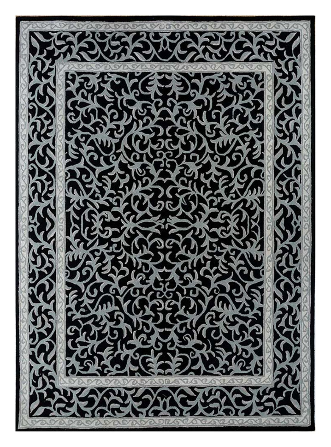 Tappeto di lana - 300 x 240 cm - antracite