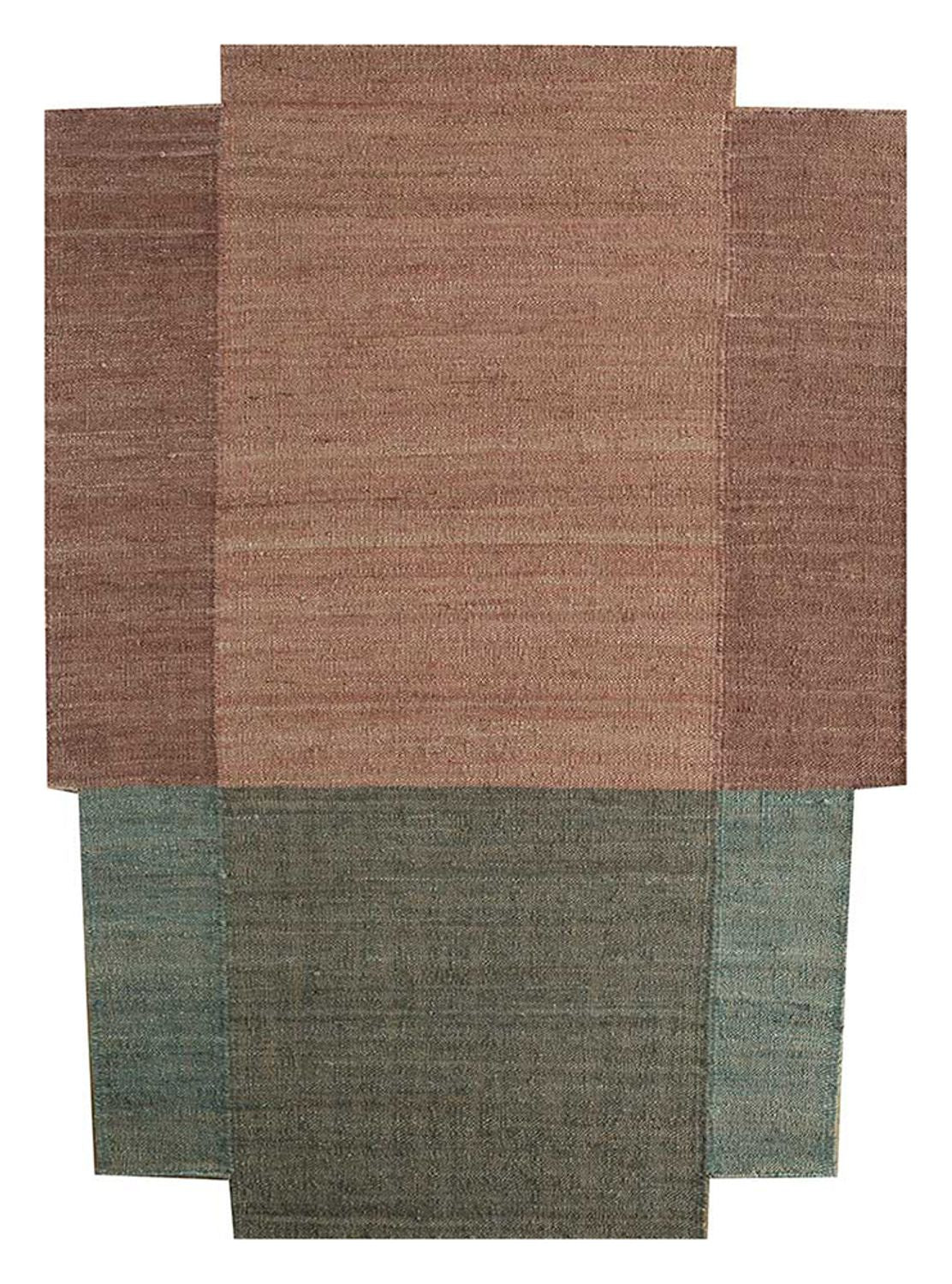 Tappeto Sisal forma speciale  - 300 x 240 cm - multicolore