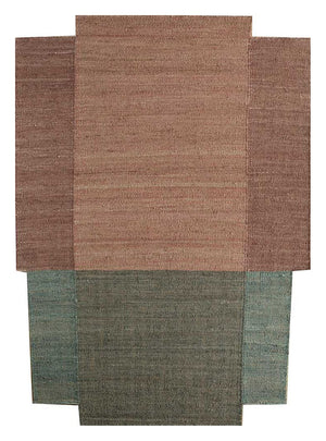 Tappeto Sisal forma speciale  - 300 x 240 cm - multicolore